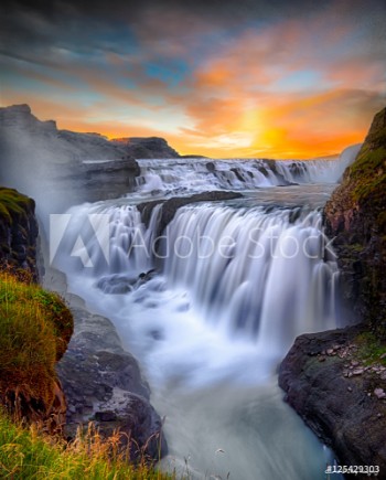 Bild på Gulfoss Falls Iceland